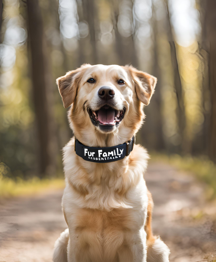 Make your pet stand out with a personalized collar from Fur Family Essentials! Our custom collars combine style and function, featuring your choice of text and design. Perfect for showcasing your website’s name while keeping your furry friend fashionable and easily identifiable.